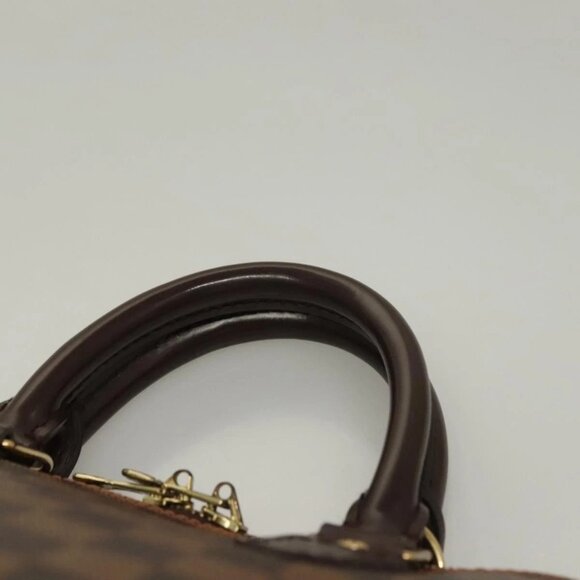 LOUIS VUITTON Damier Ebene Alma Hand Bag N51131 LV Auth 135641 - Picture 9 of 16